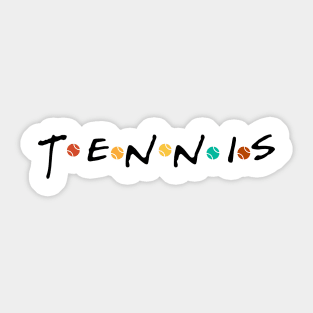 Tennis Sticker